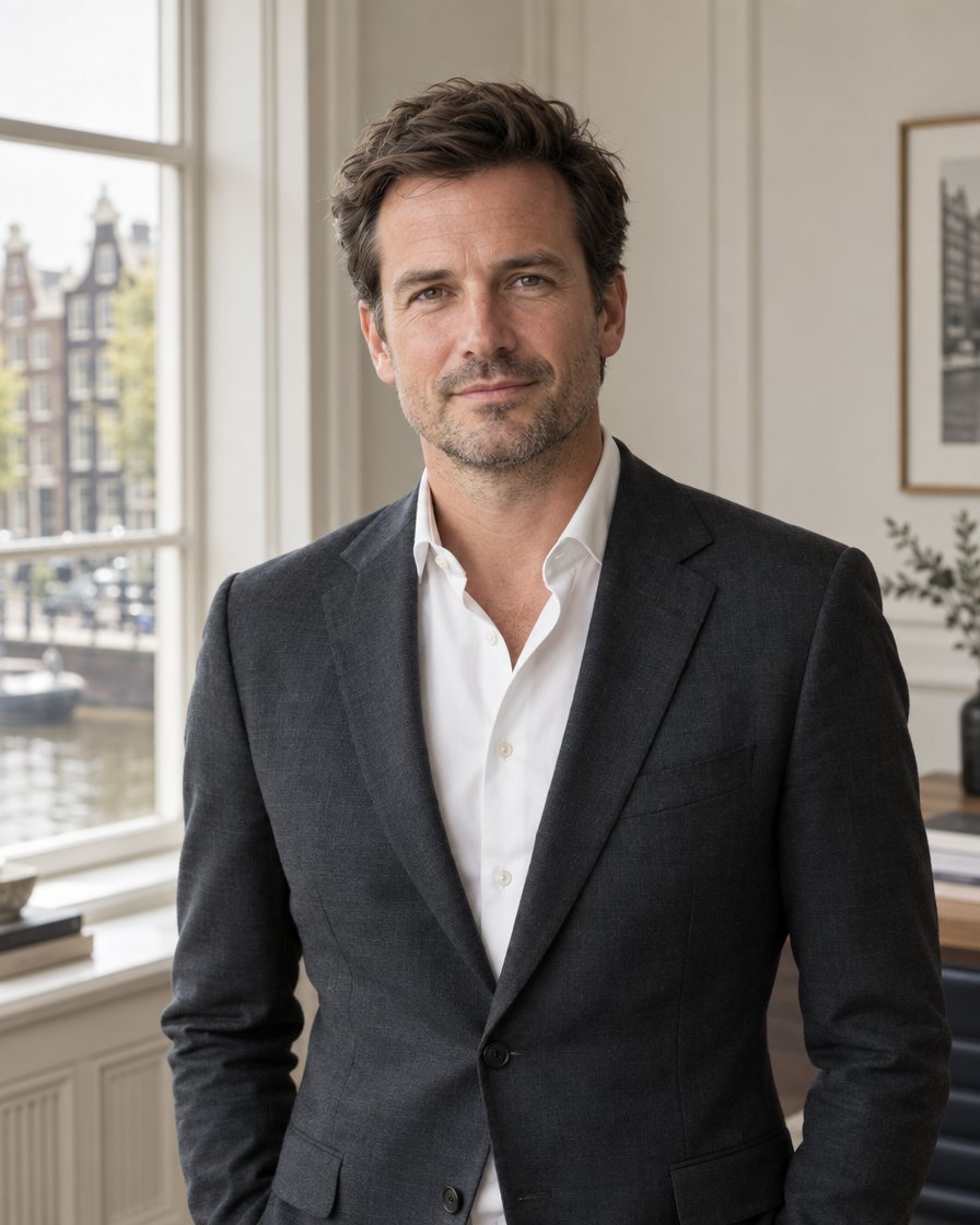 Portret van Joris Kamp, beleggingen